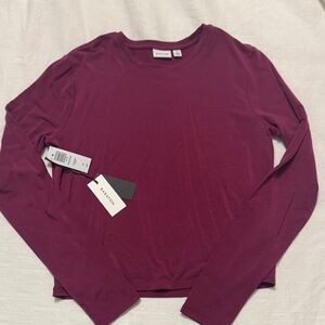 Aritzia Long Sleeve Crewneck Top